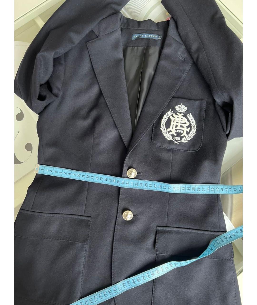 RALPH LAUREN Черный жакет/пиджак, фото 7