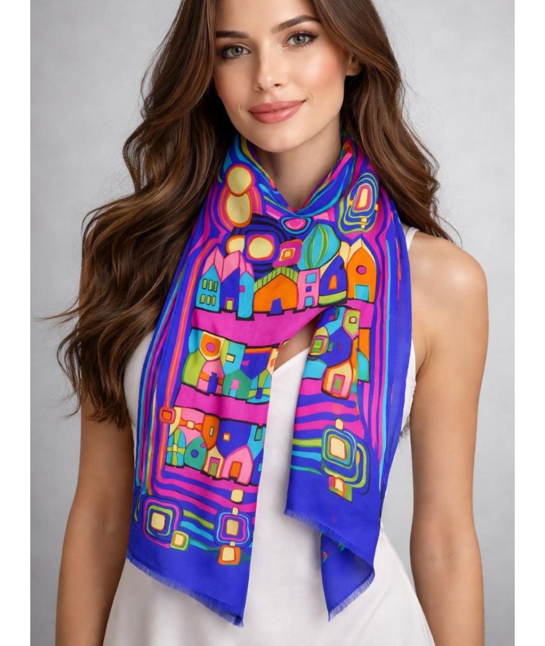 Frey Wille Мульти шелковый шарф, фото 6