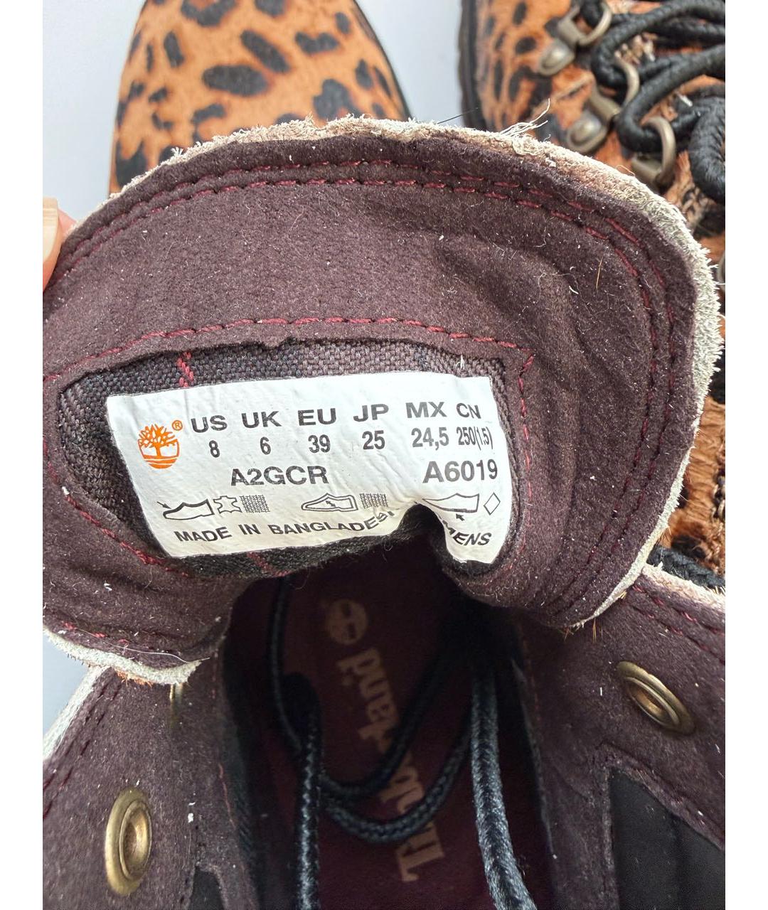 TIMBERLAND Мульти кожаные ботинки, фото 5