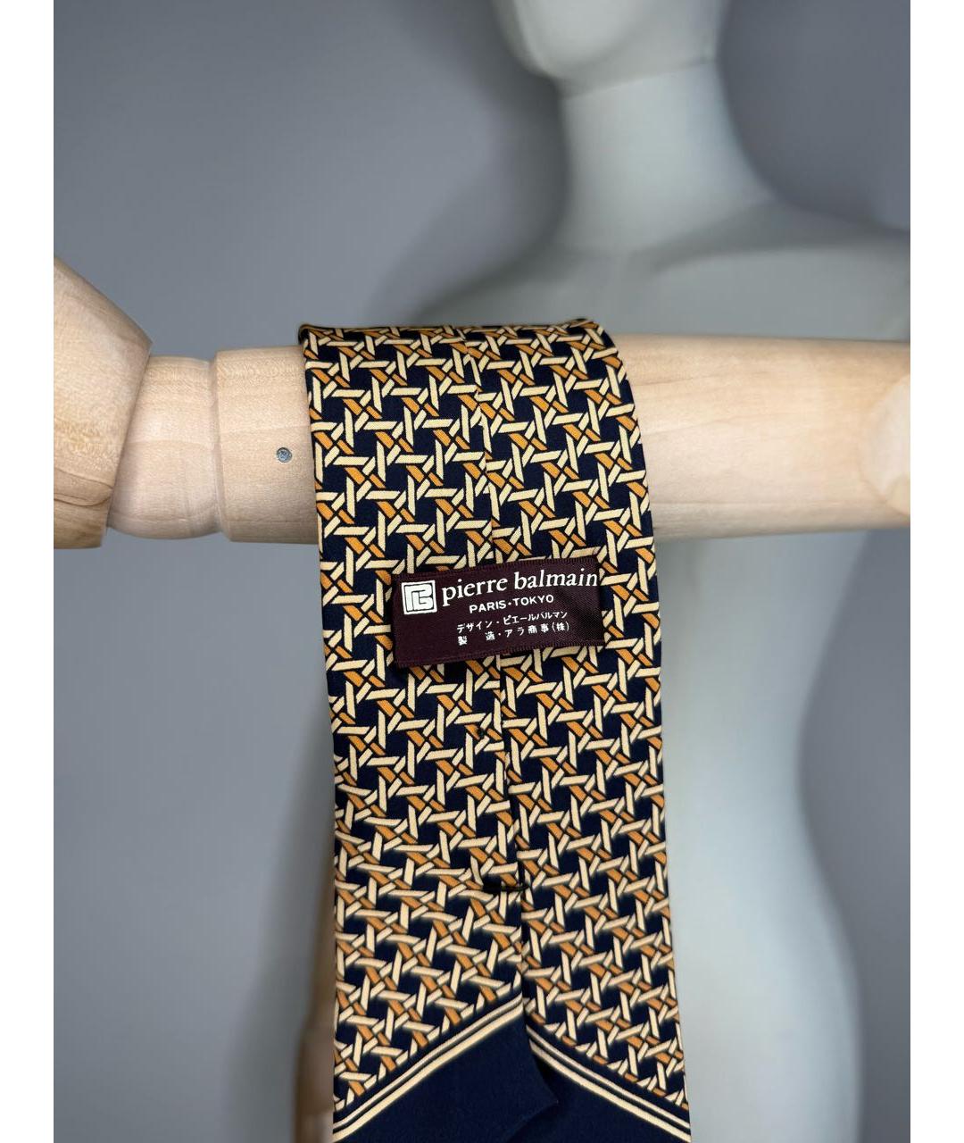 PIERRE BALMAIN Мульти шелковый галстук, фото 4