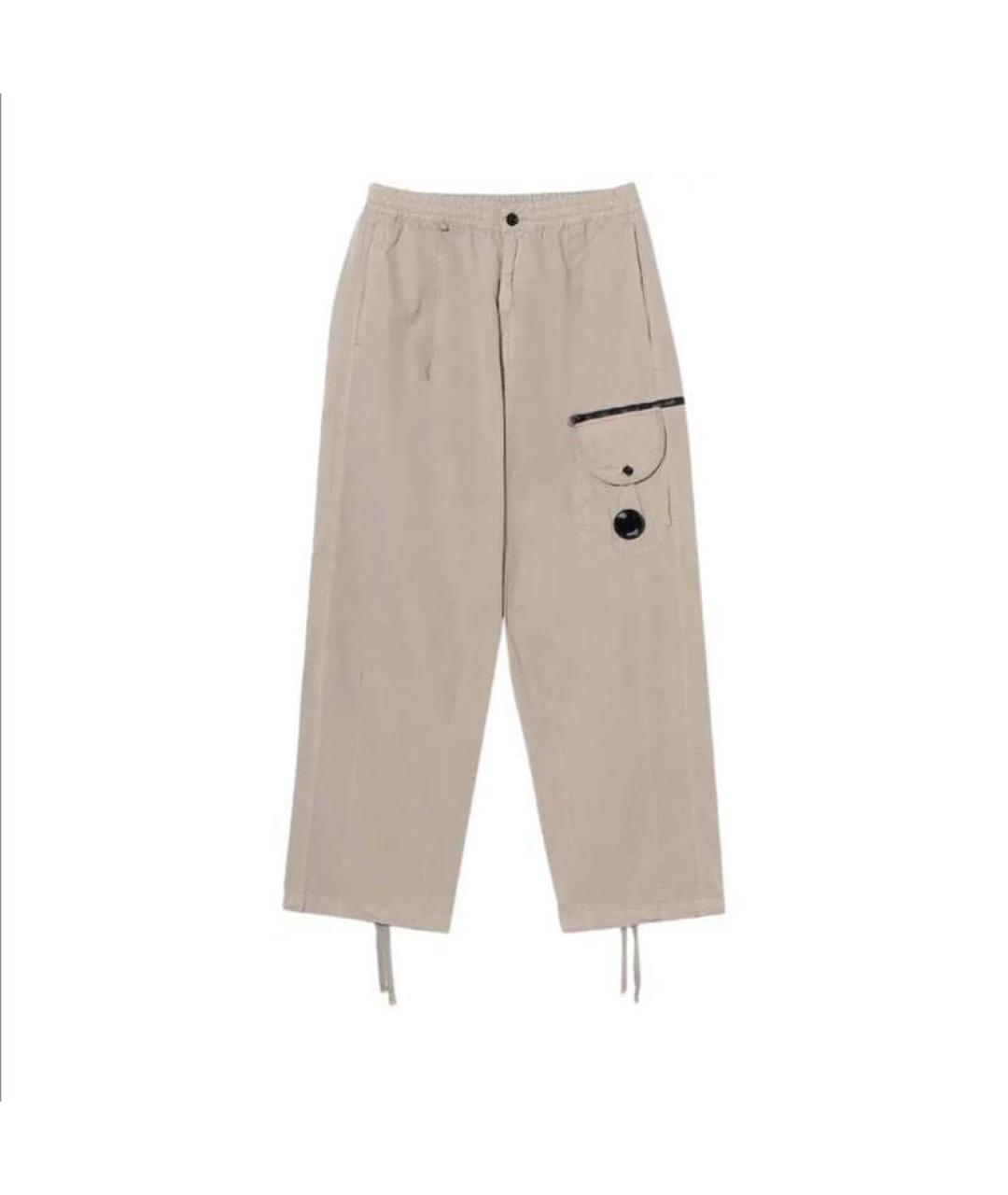 CP COMPANY Бежевые повседневные брюки, фото 8
