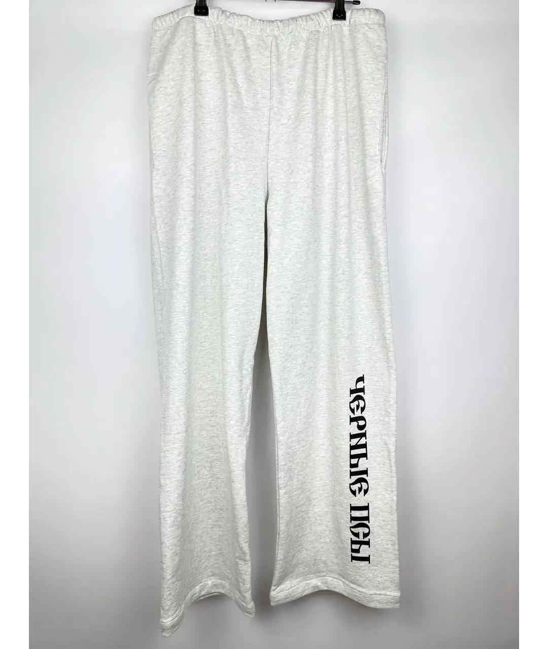 YEEZY Серый хлопковый спортивный костюм, фото 5