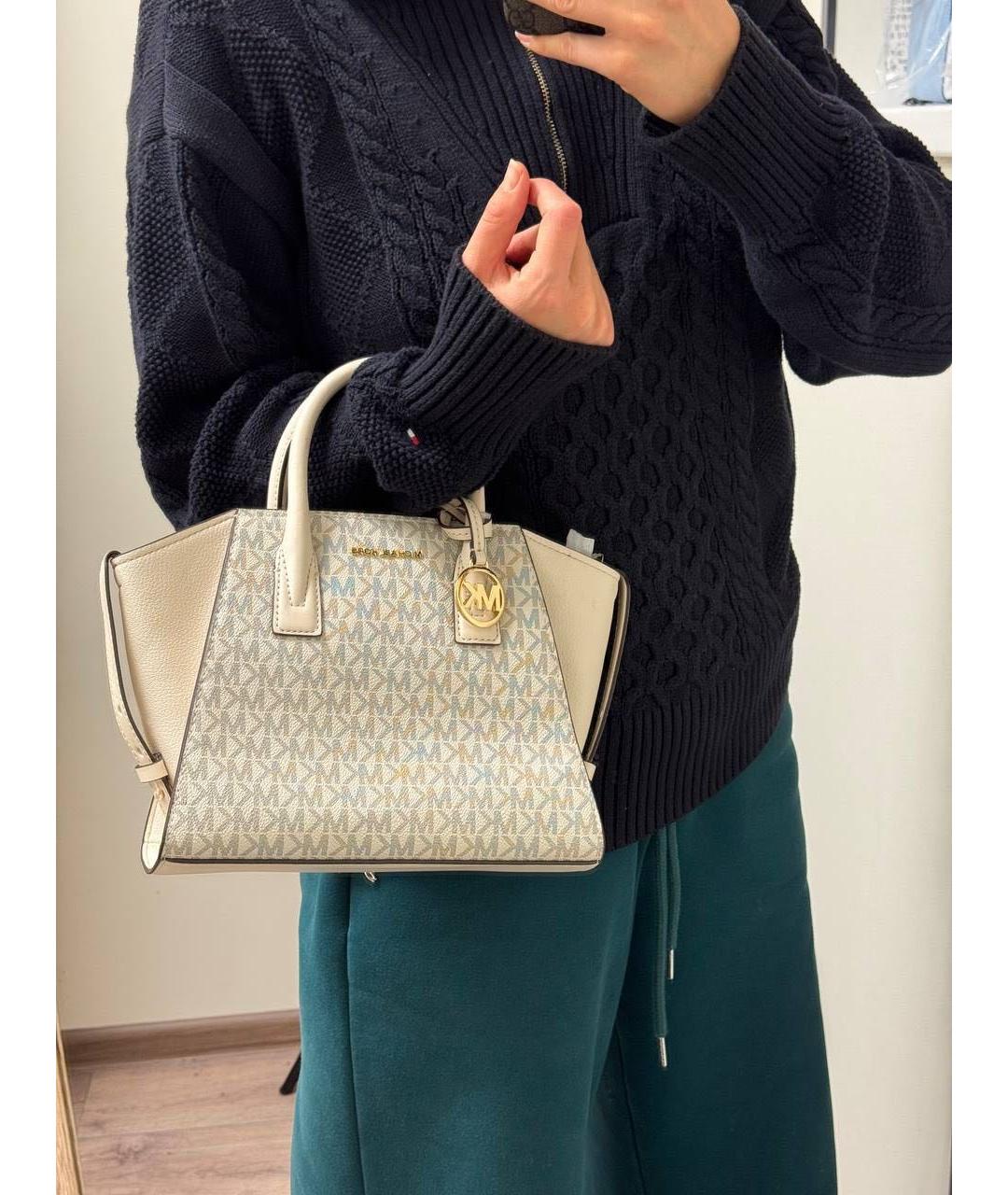 MICHAEL KORS Белая сумка с короткими ручками, фото 2