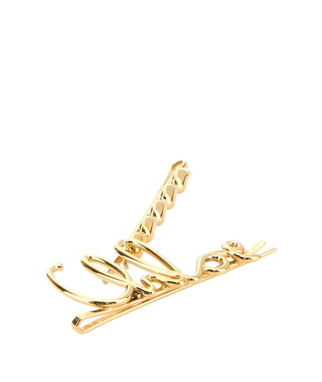 CHLOE Золотая заколка, фото 2