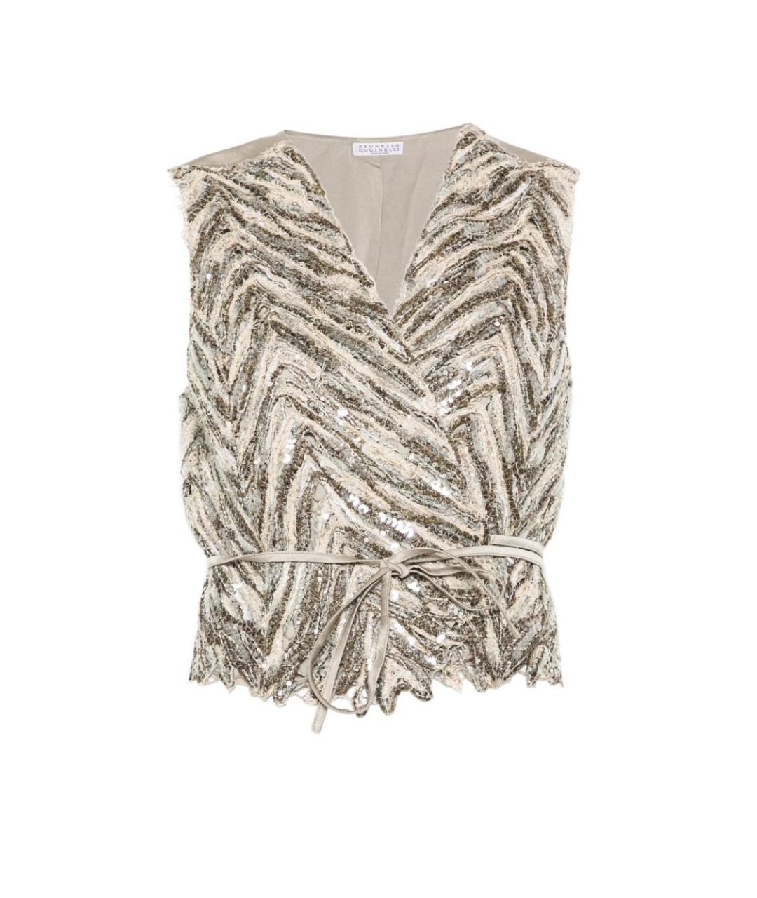 BRUNELLO CUCINELLI Мульти жилетка, фото 1