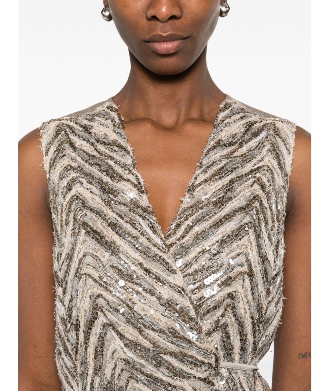 BRUNELLO CUCINELLI Мульти жилетка, фото 3