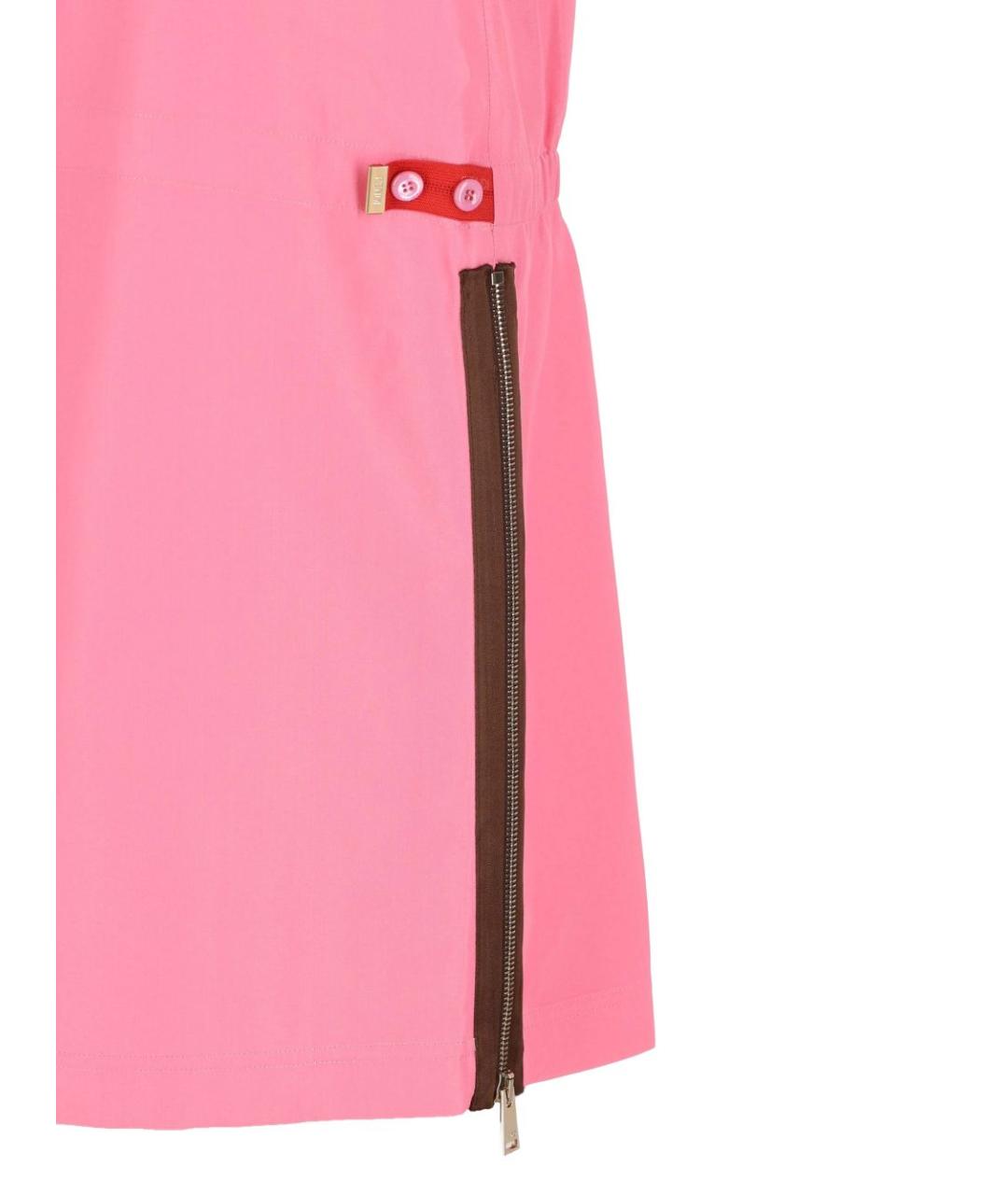 FENDI Розовая юбка миди, фото 3