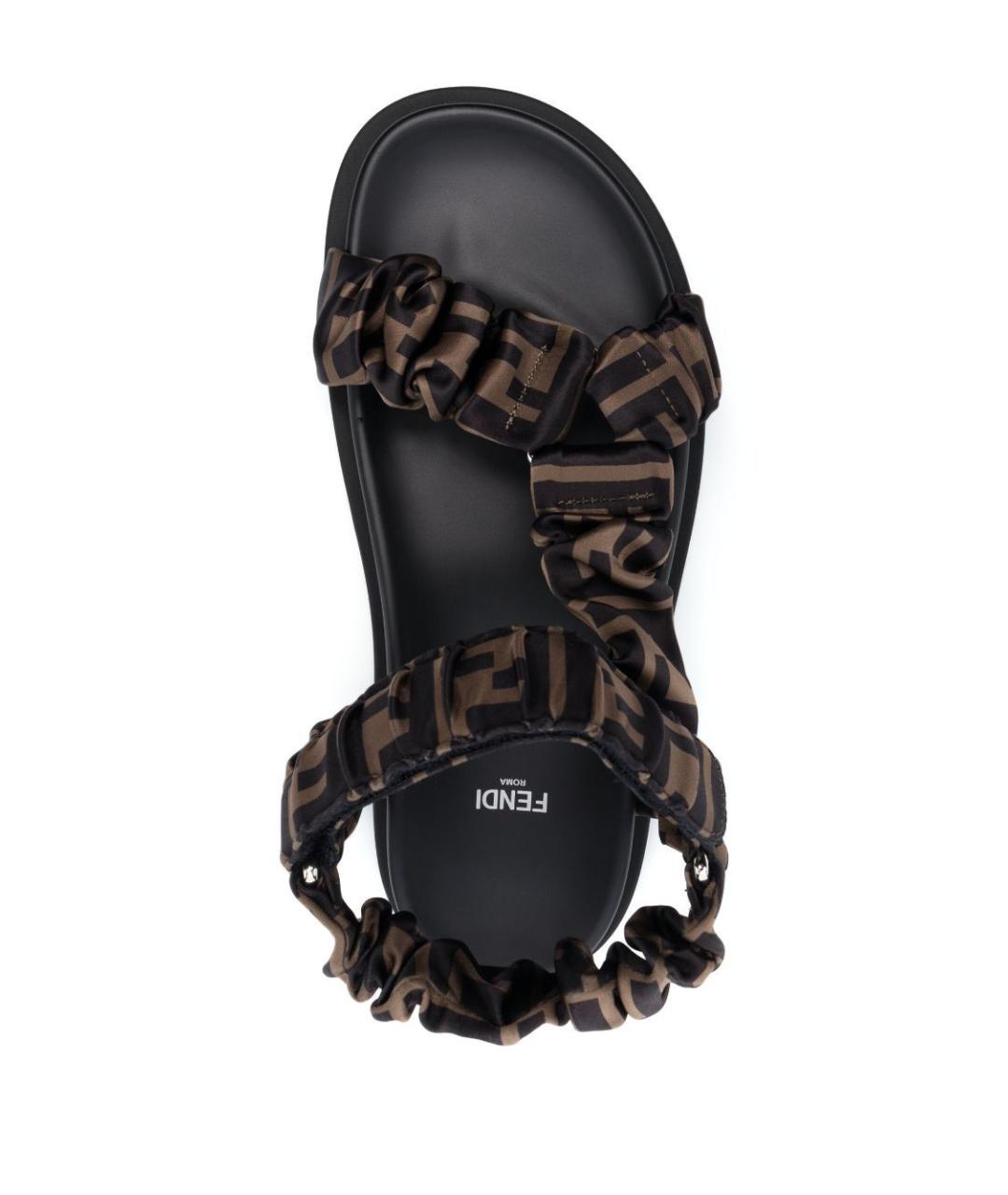 FENDI Мульти босоножки, фото 2