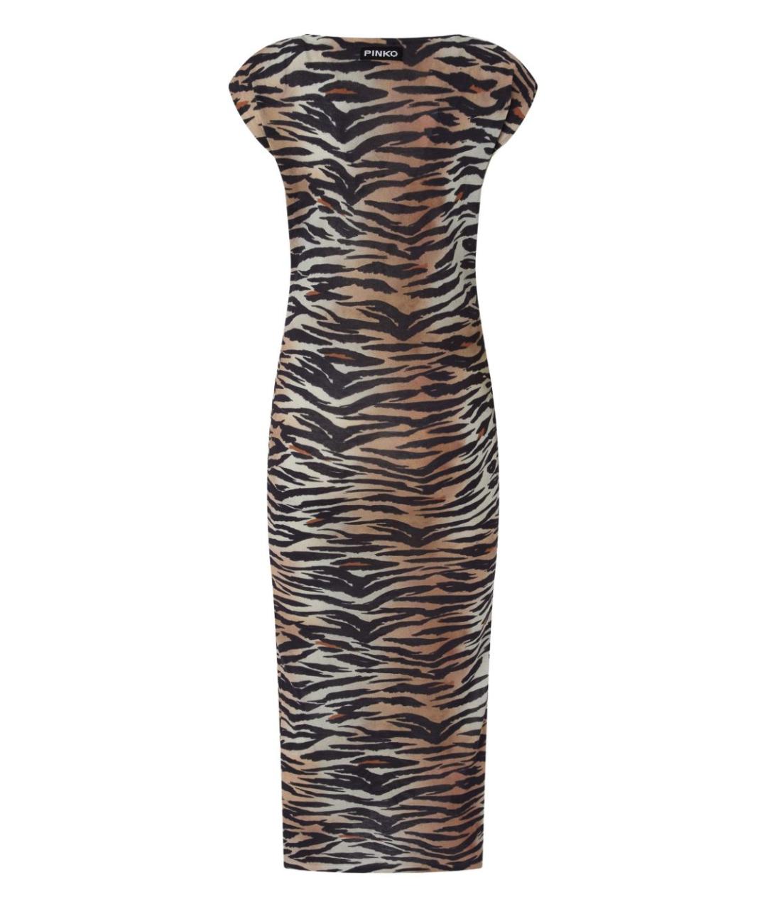 PINKO Мульти хлопковое платье, фото 2