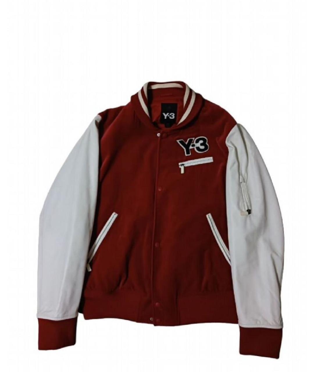 Y-3 Бордовая куртка, фото 1