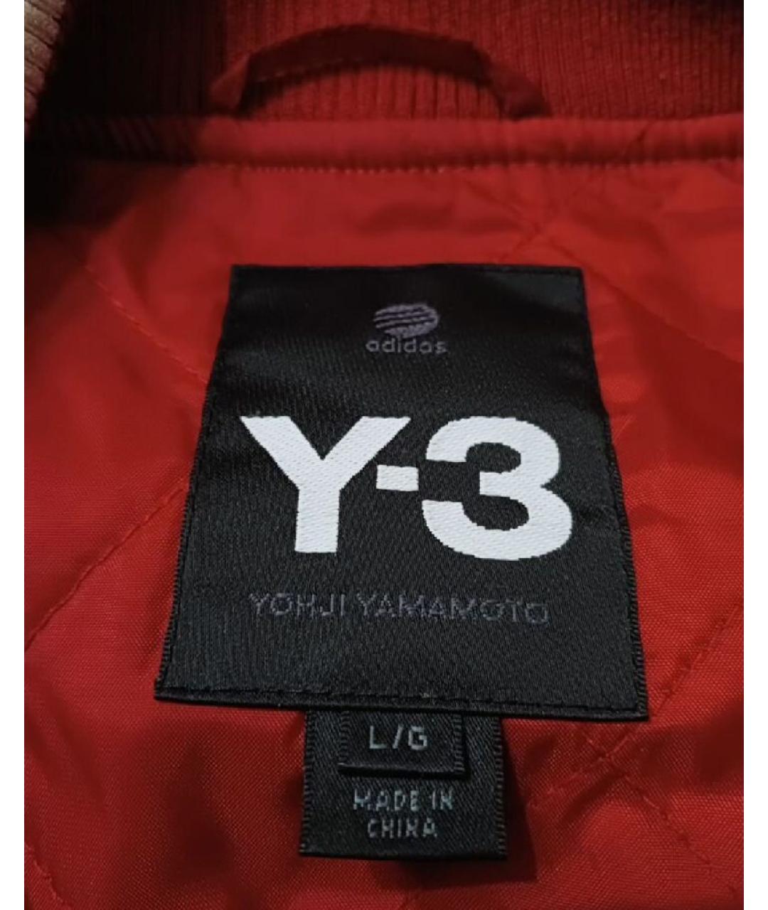 Y-3 Бордовая куртка, фото 5
