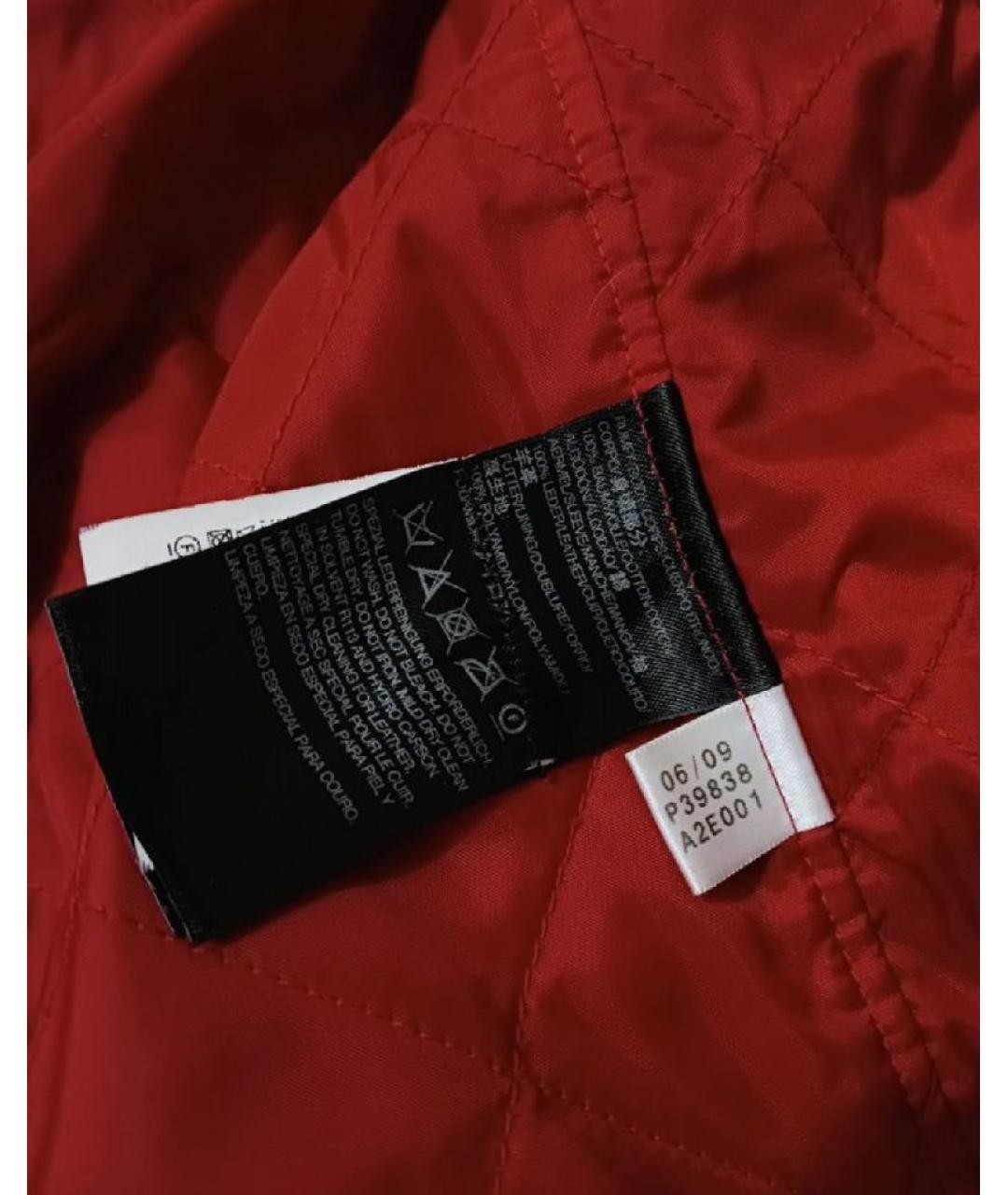 Y-3 Бордовая куртка, фото 6