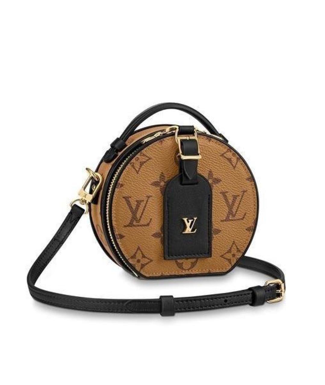 LOUIS VUITTON Коричневая сумка с короткими ручками, фото 9