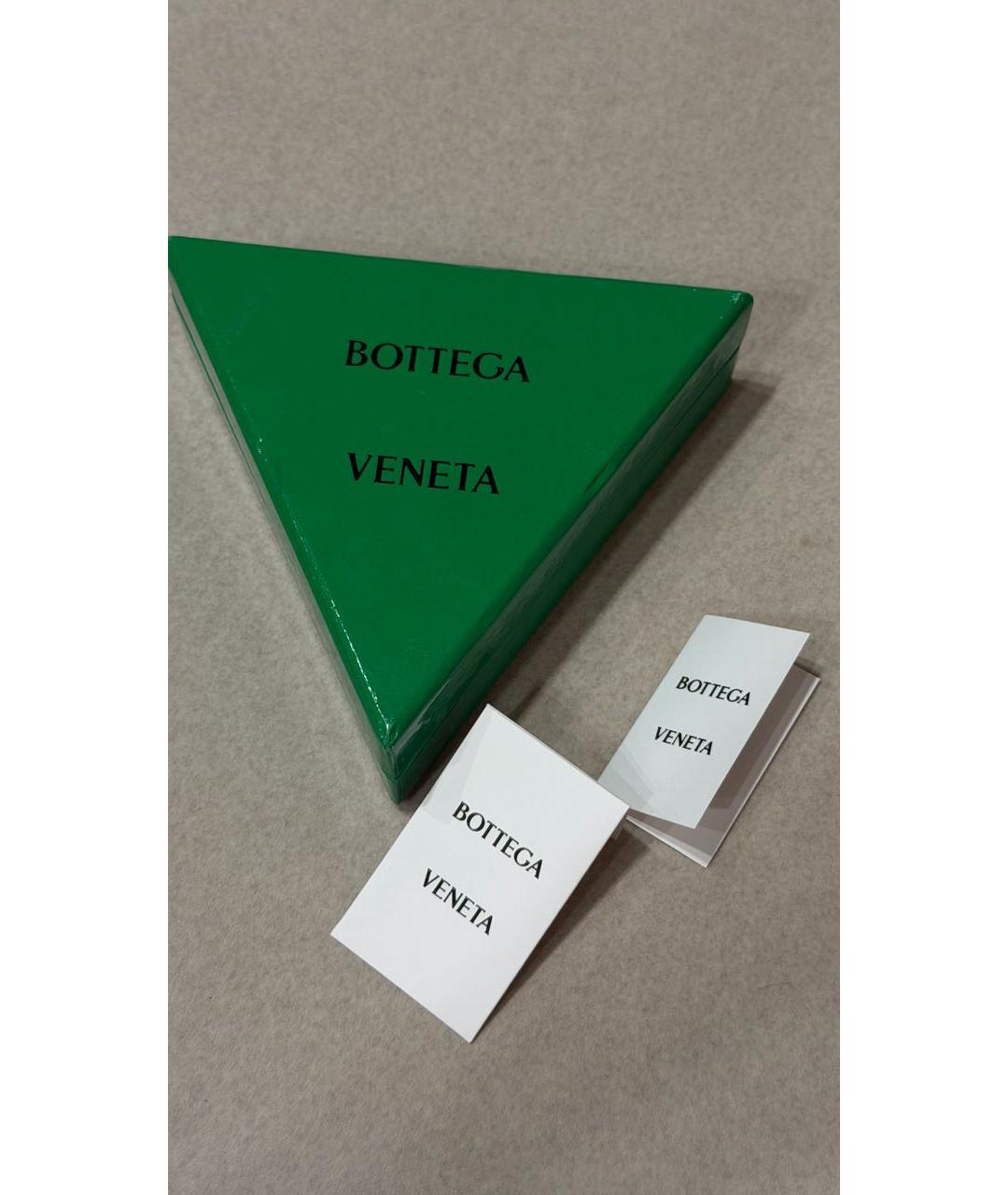 BOTTEGA VENETA Золотые серебряные серьги, фото 4