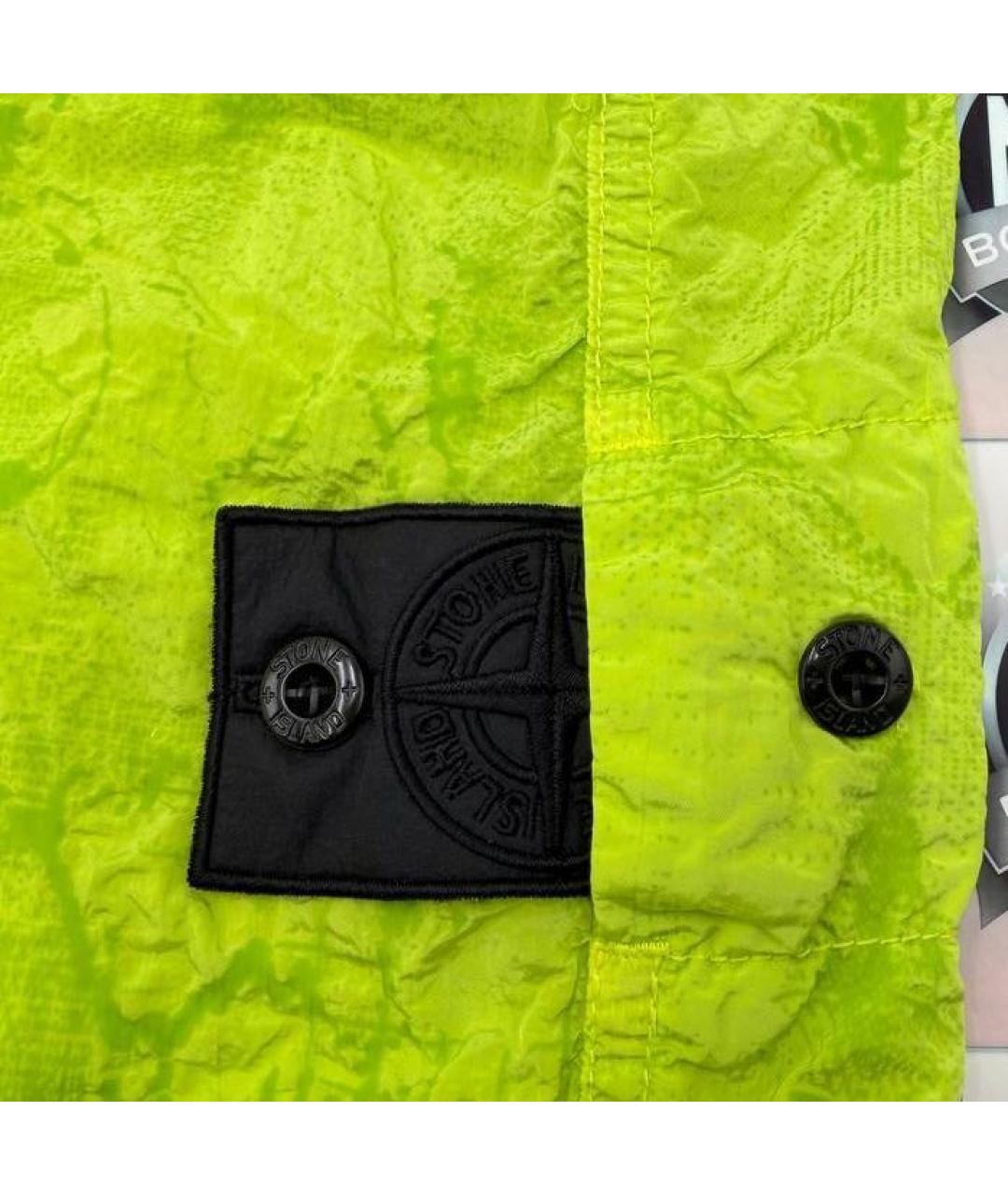 STONE ISLAND SHADOW PROJECT Салатовые шорты, фото 4