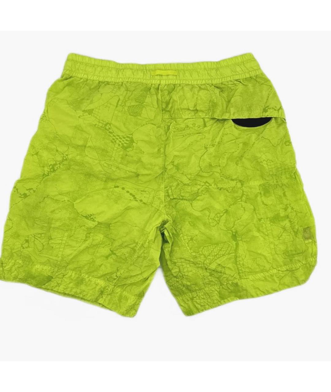 STONE ISLAND SHADOW PROJECT Салатовые шорты, фото 4