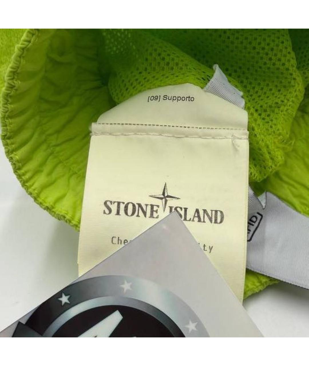 STONE ISLAND SHADOW PROJECT Салатовые шорты, фото 7