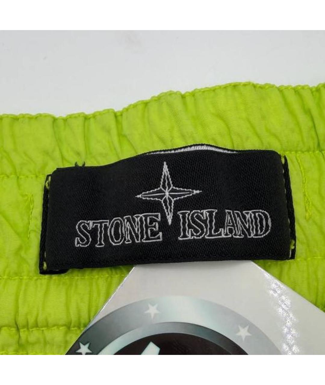 STONE ISLAND SHADOW PROJECT Салатовые шорты, фото 5