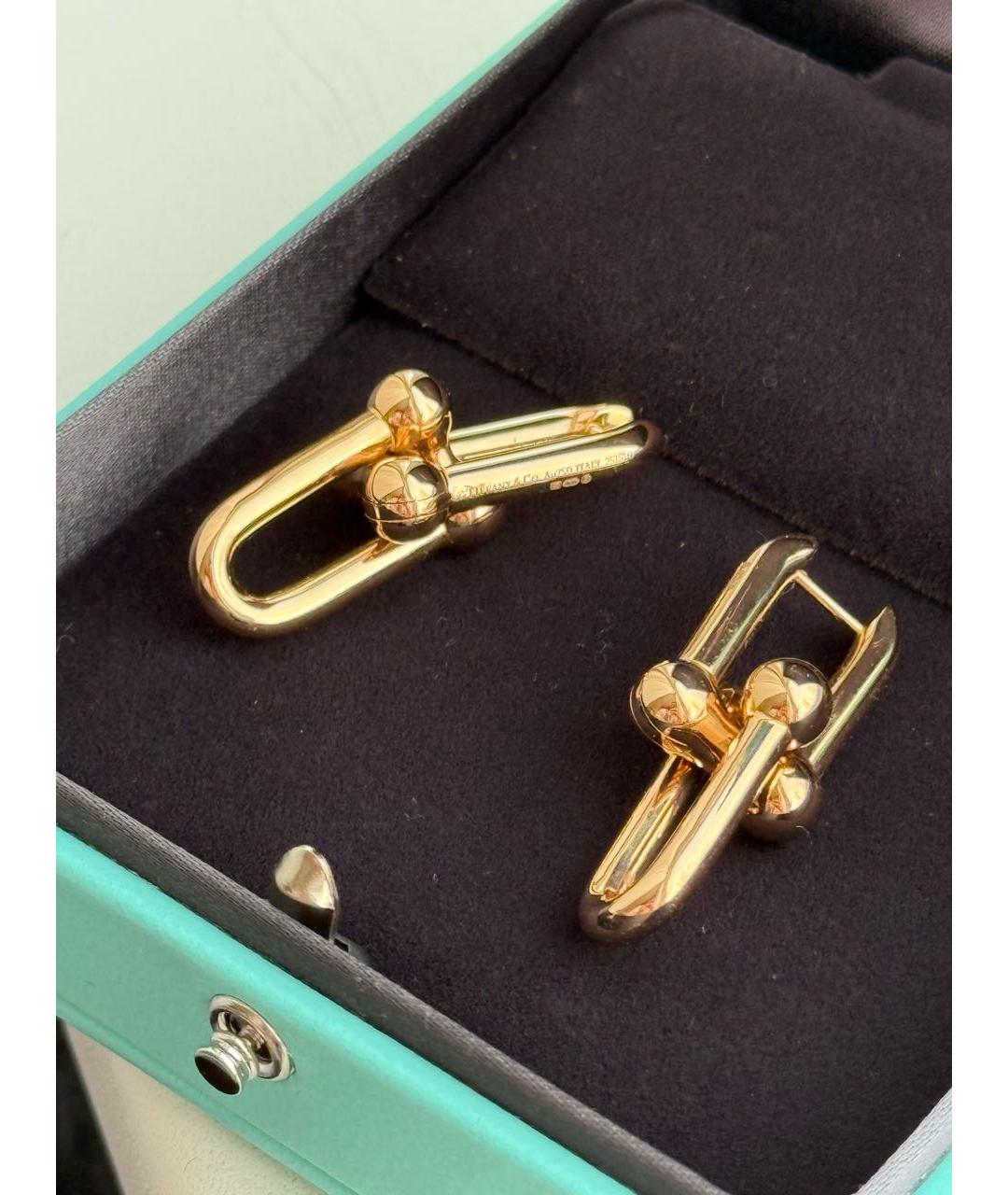 TIFFANY&CO Золотые серьги из розового золота, фото 3