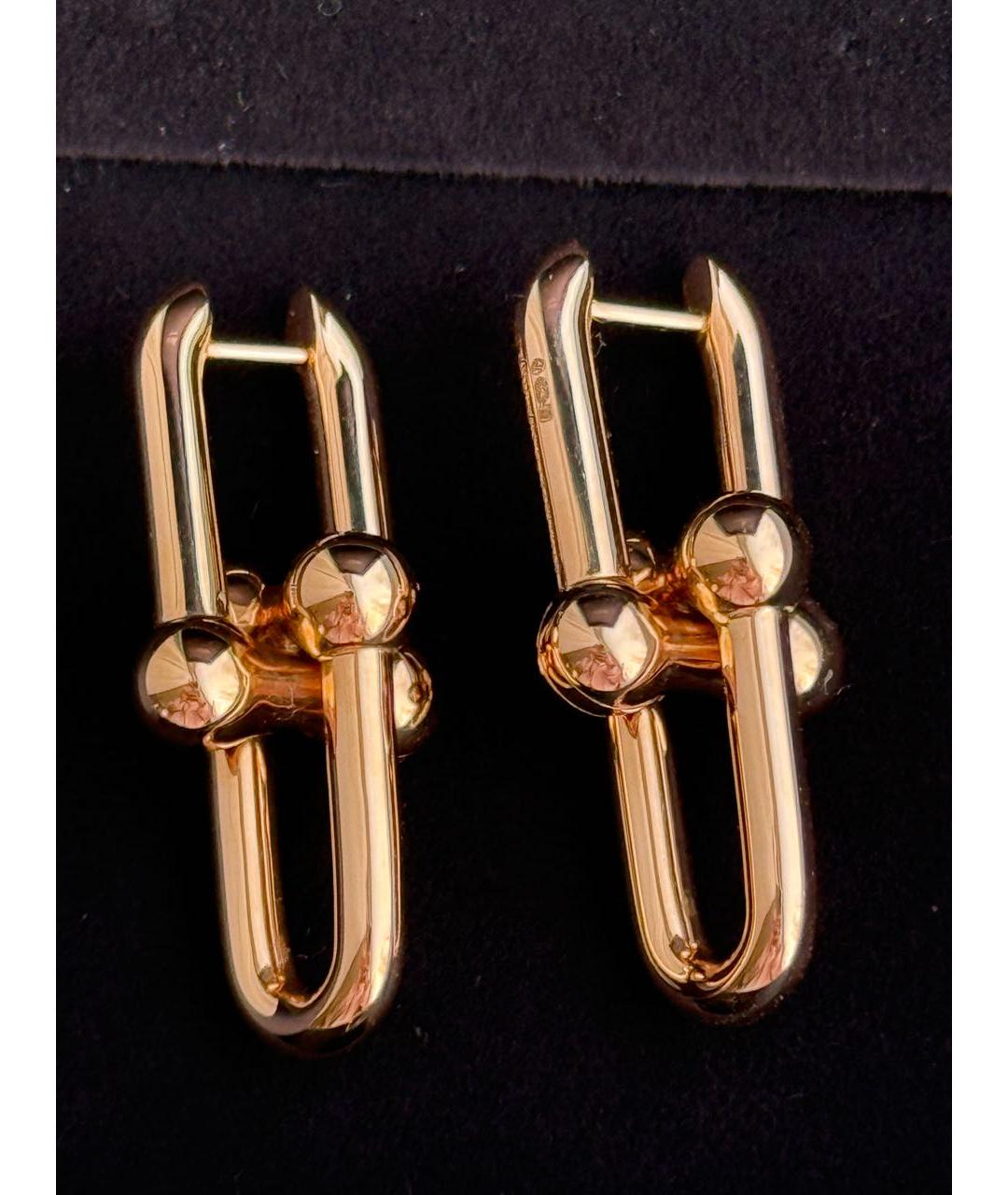 TIFFANY&CO Золотые серьги из розового золота, фото 5