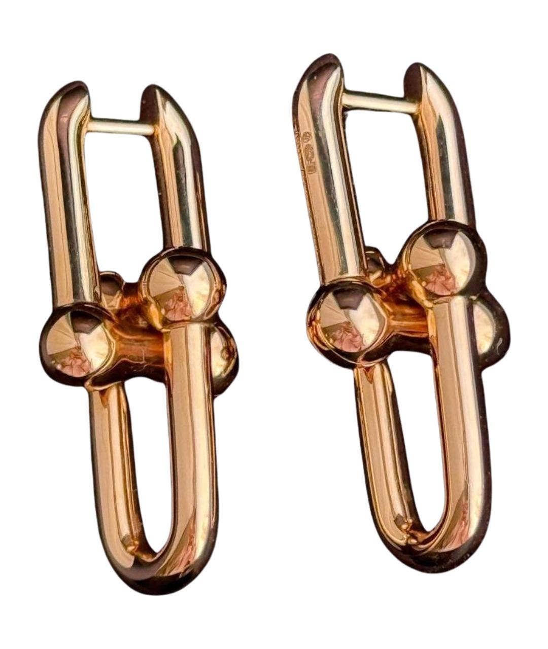 TIFFANY&CO Золотые серьги из розового золота, фото 1