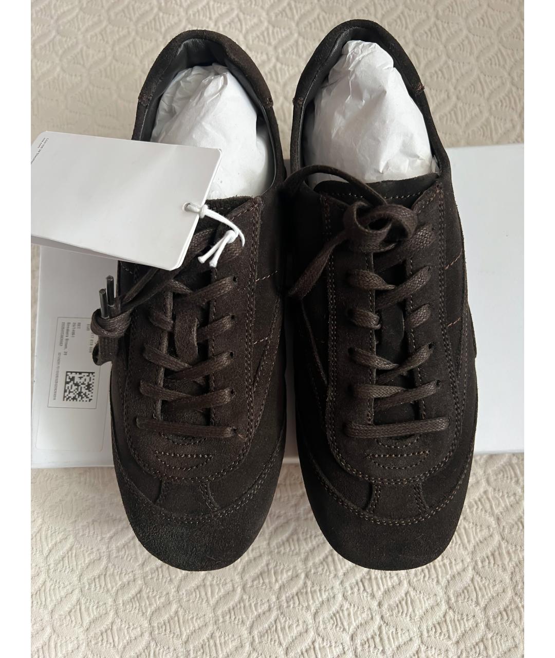 COS Коричневые замшевые кеды, фото 3