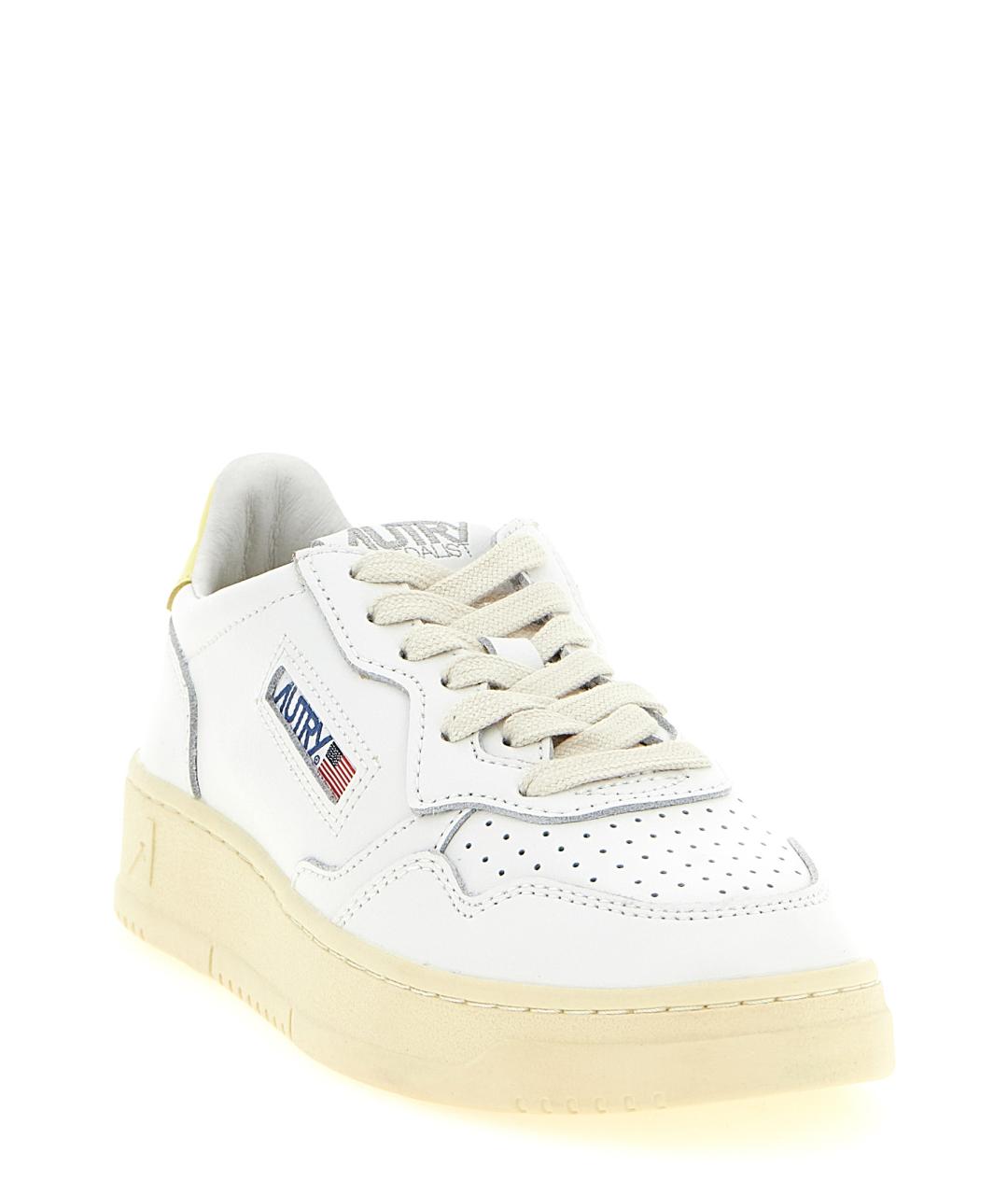 AUTRY Белые кожаные кеды, фото 2