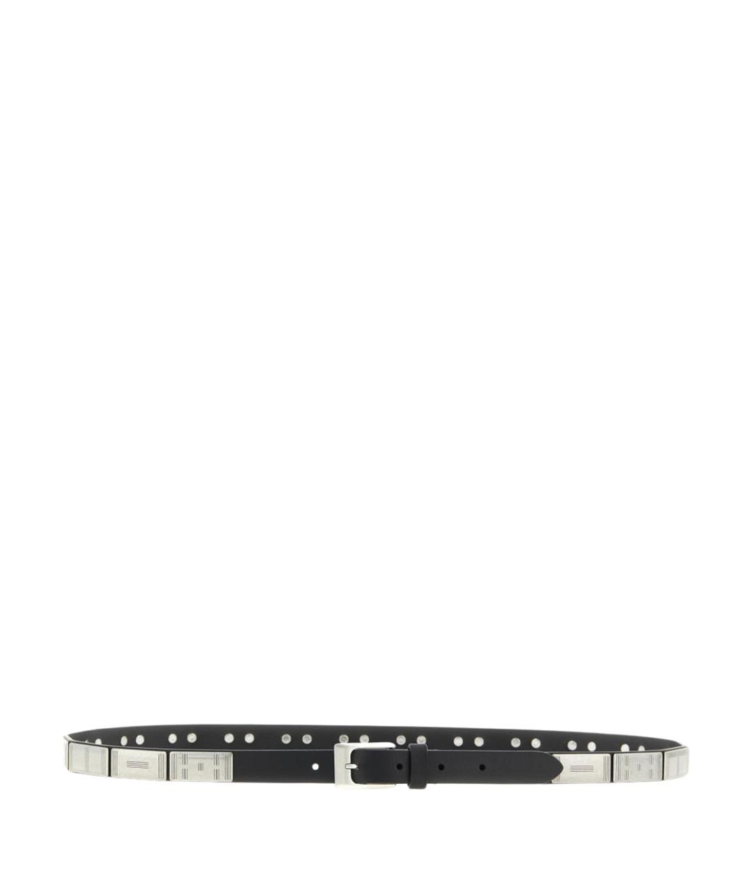 LEMAIRE Черный кожаный ремень, фото 1