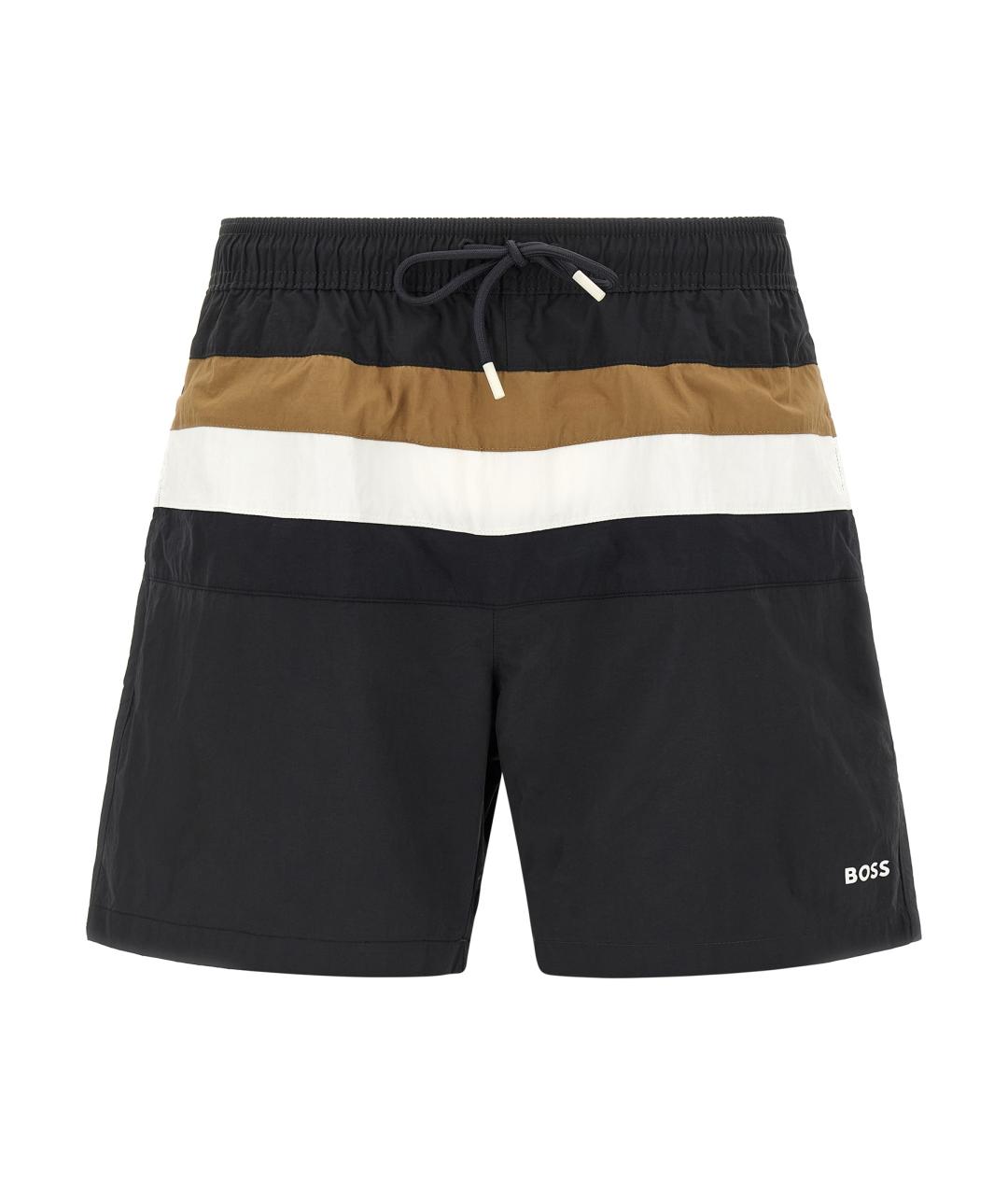 HUGO BOSS Черные плавки, фото 1