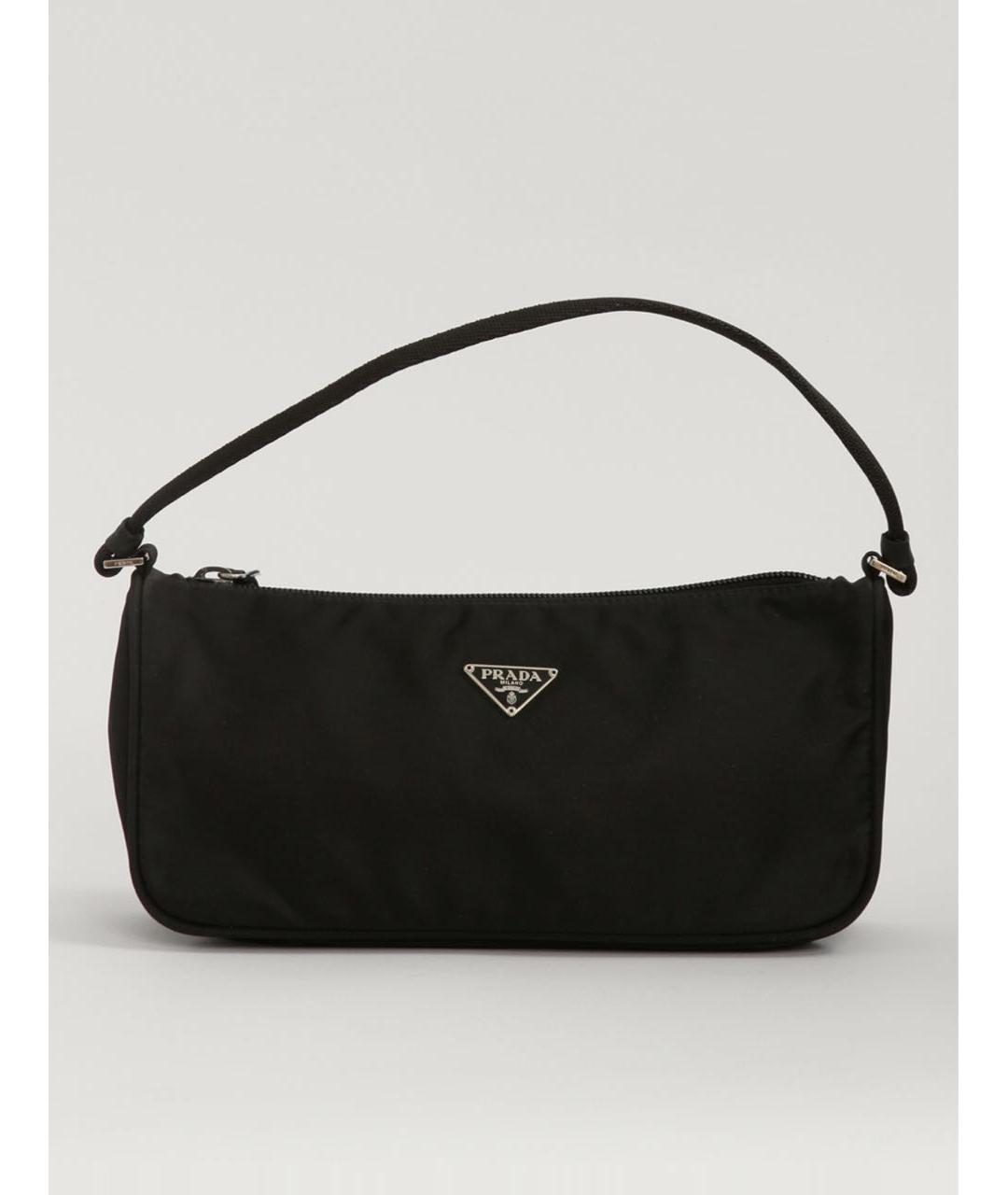 PRADA Черная сумка с короткими ручками, фото 9