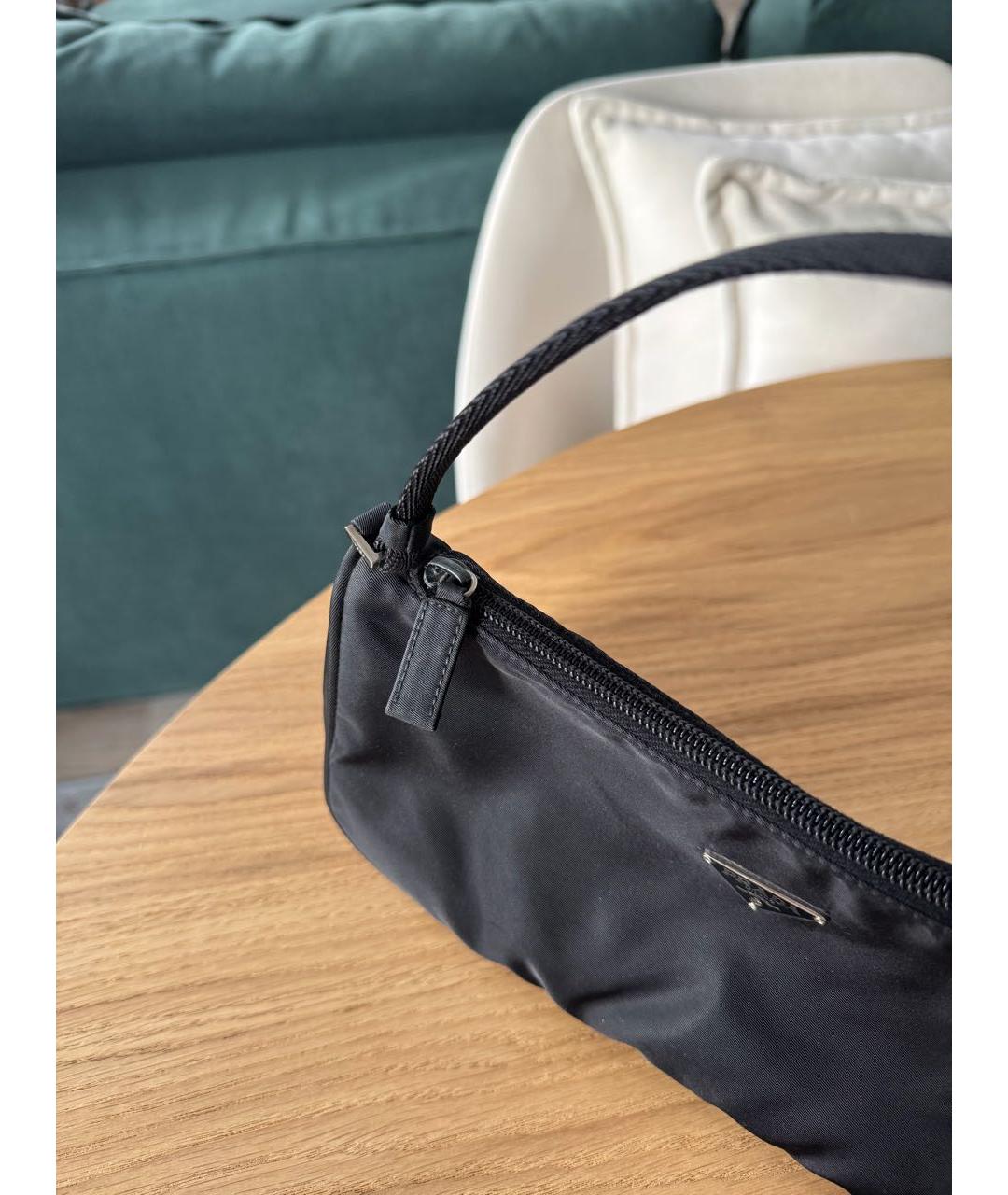 PRADA Черная сумка с короткими ручками, фото 6