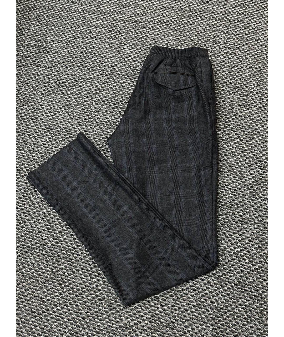 ZILLI Мульти шерстяные повседневные брюки, фото 6