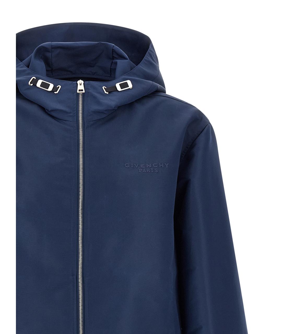 GIVENCHY Синяя полиэстеровая куртка, фото 3