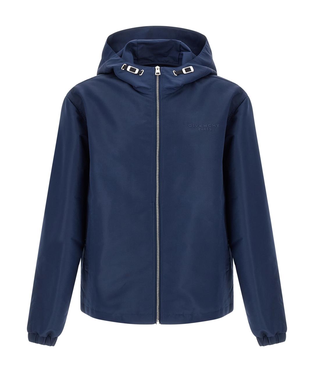 GIVENCHY Синяя полиэстеровая куртка, фото 1