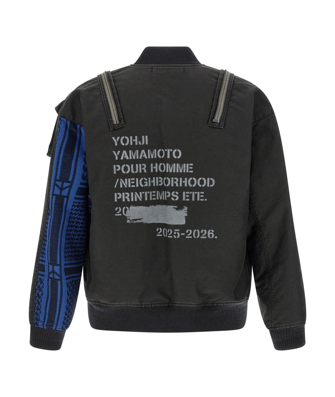 YOHJI YAMAMOTO Черная хлопковая куртка, фото 2