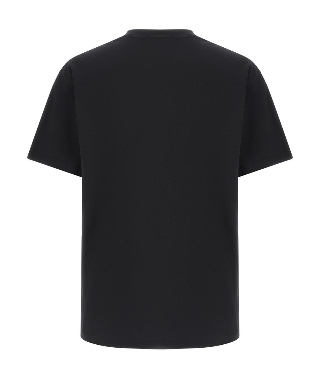 GIVENCHY Черная хлопковая футболка, фото 2