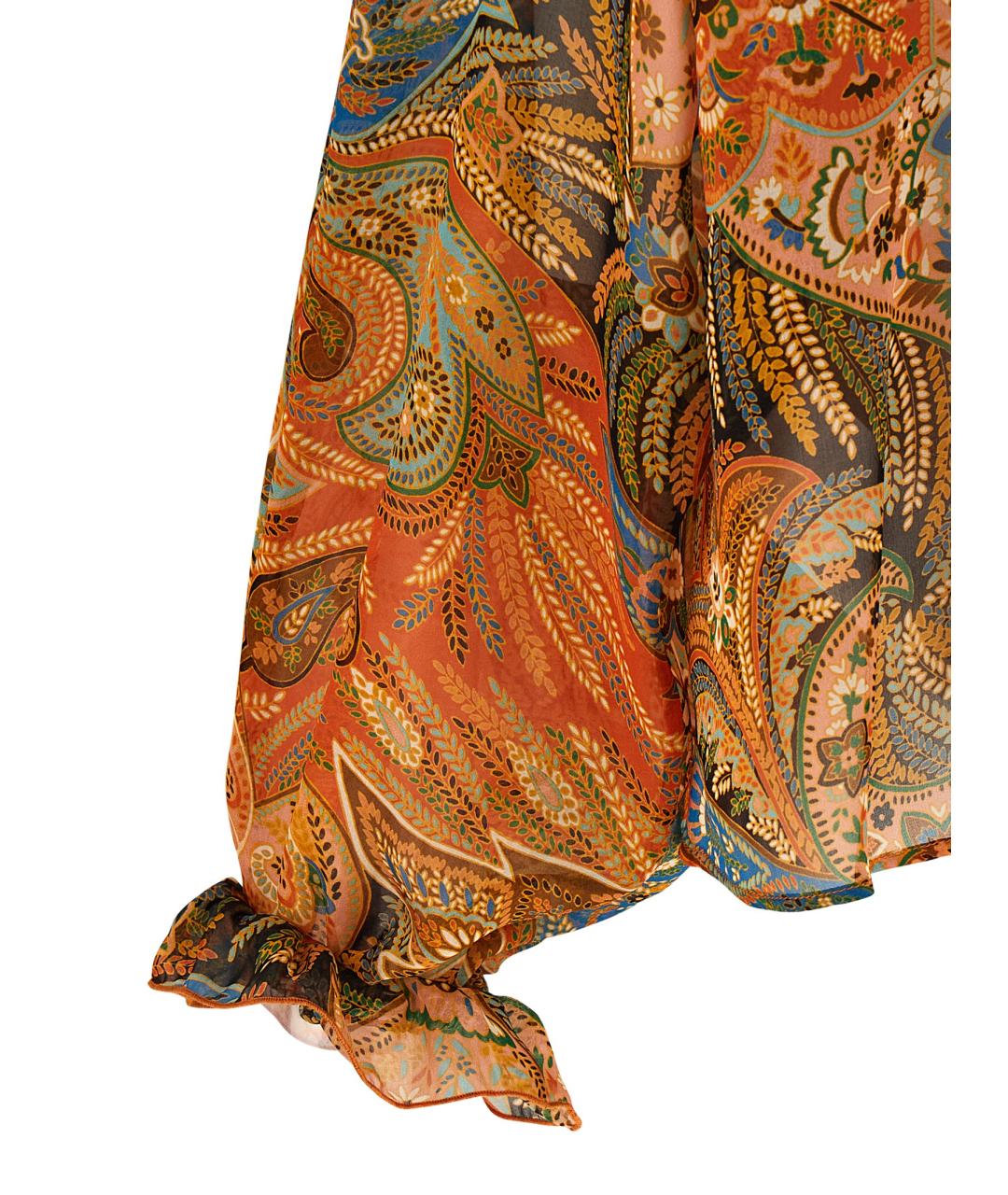 ETRO Мульти шелковая блузы, фото 4