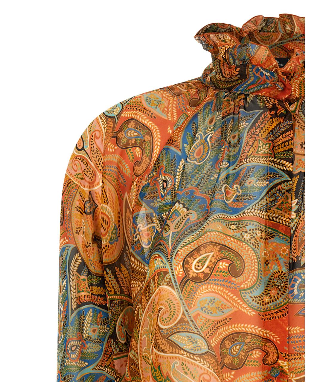 ETRO Мульти шелковая блузы, фото 3