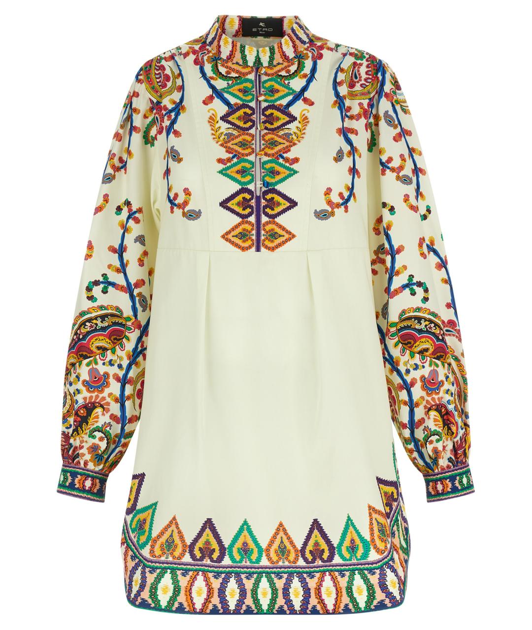 ETRO Мульти хлопковое повседневное платье, фото 1