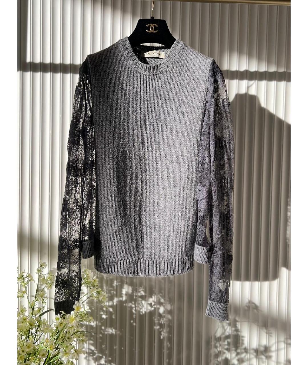 VALENTINO Серый джемпер / свитер, фото 7