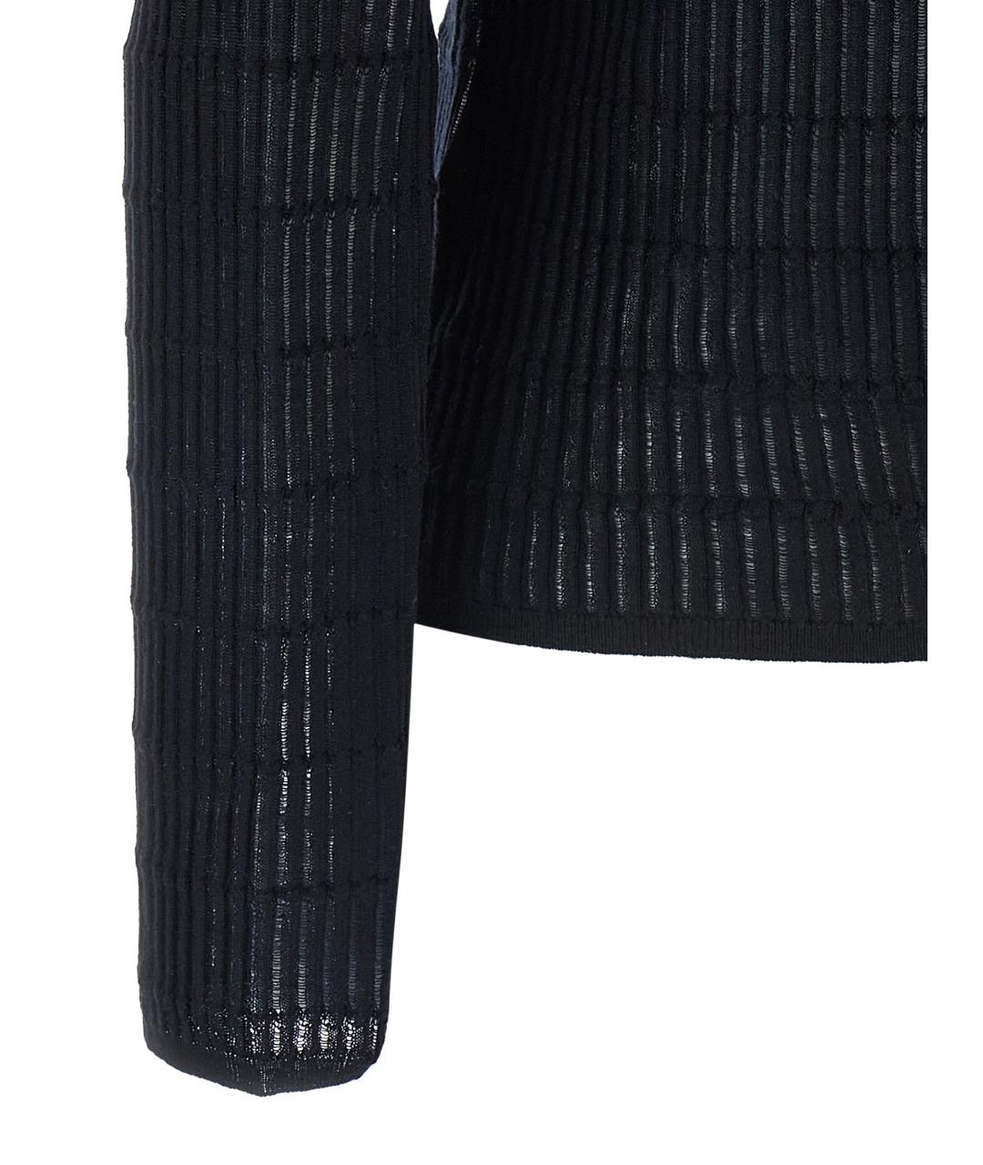 MAX MARA STUDIO Синий шелковый кардиган, фото 4