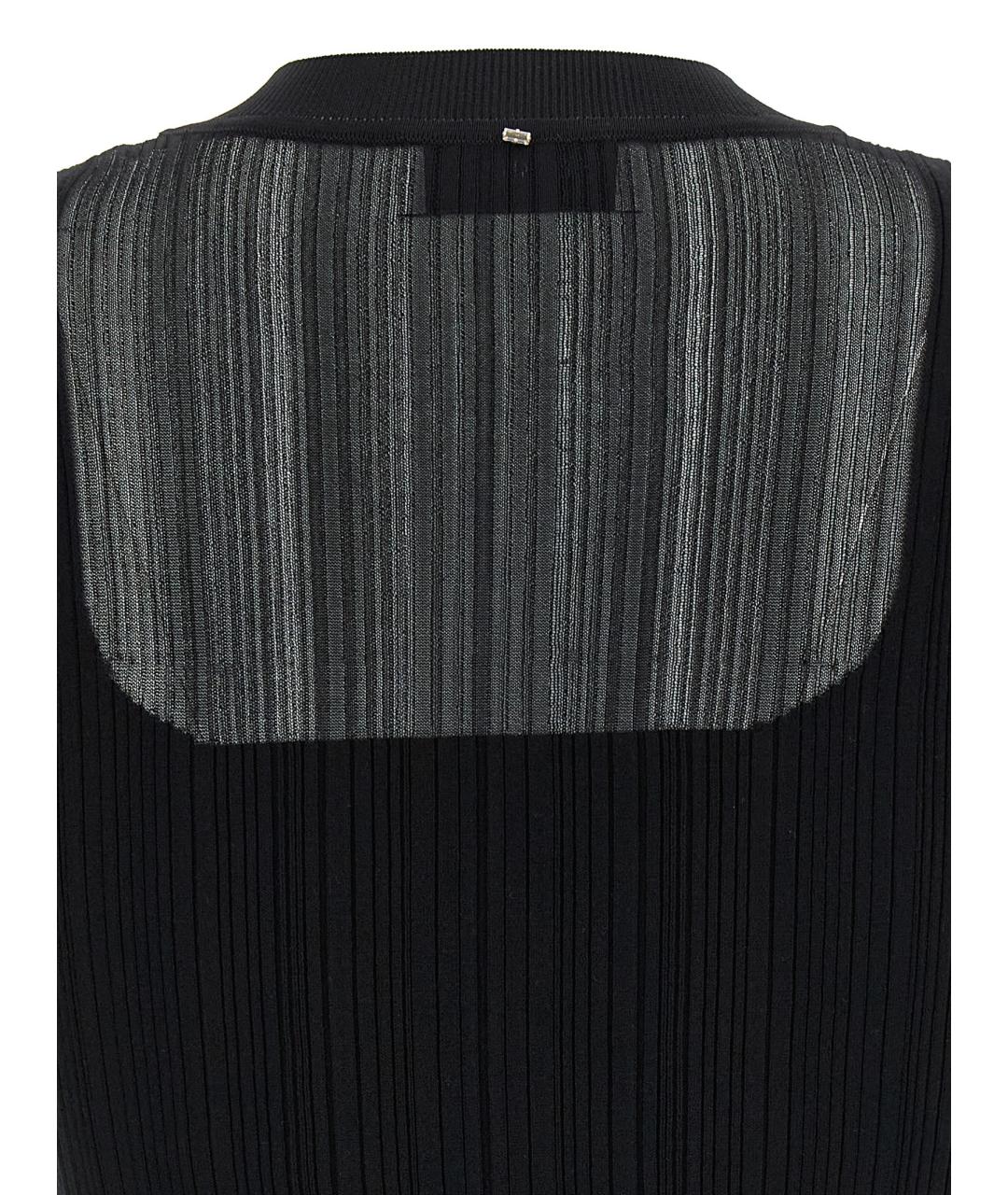 SPORTMAX Черный вискозный кардиган, фото 4