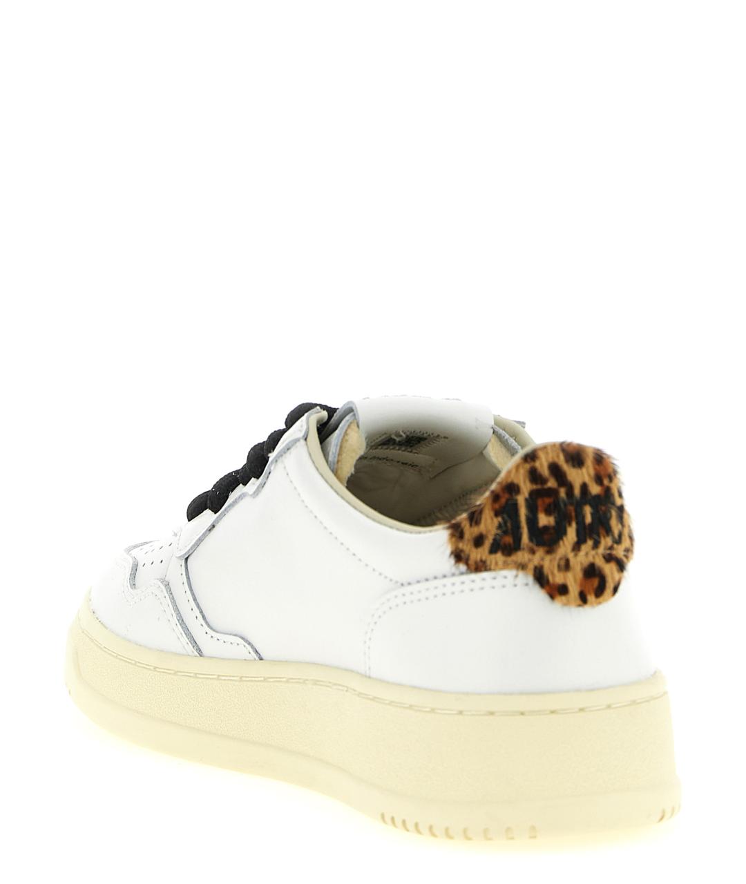 AUTRY Белые кожаные кеды, фото 3