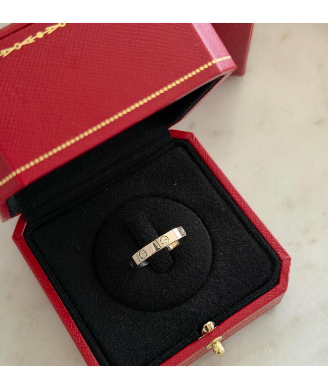CARTIER Белое кольцо из белого золота, фото 5