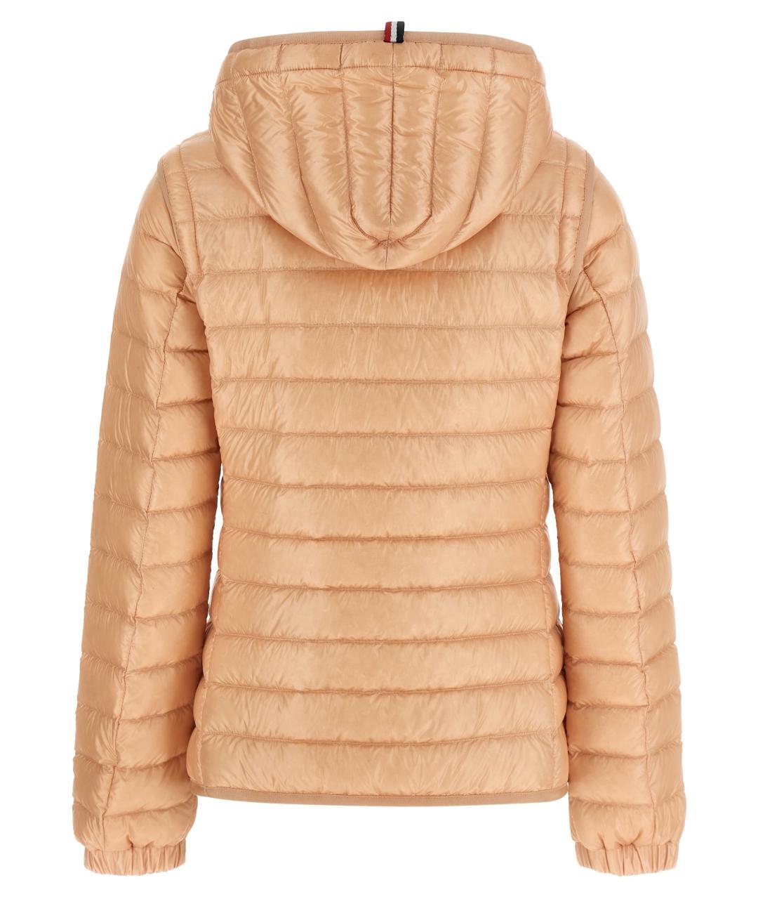 MONCLER GRENOBLE Розовая полиамидовая куртка, фото 3