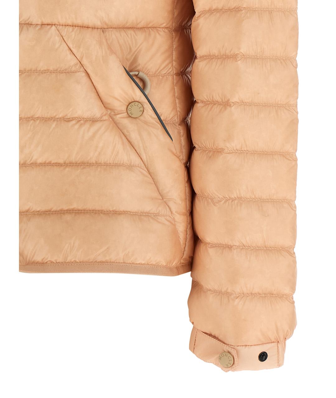 MONCLER GRENOBLE Розовая полиамидовая куртка, фото 5