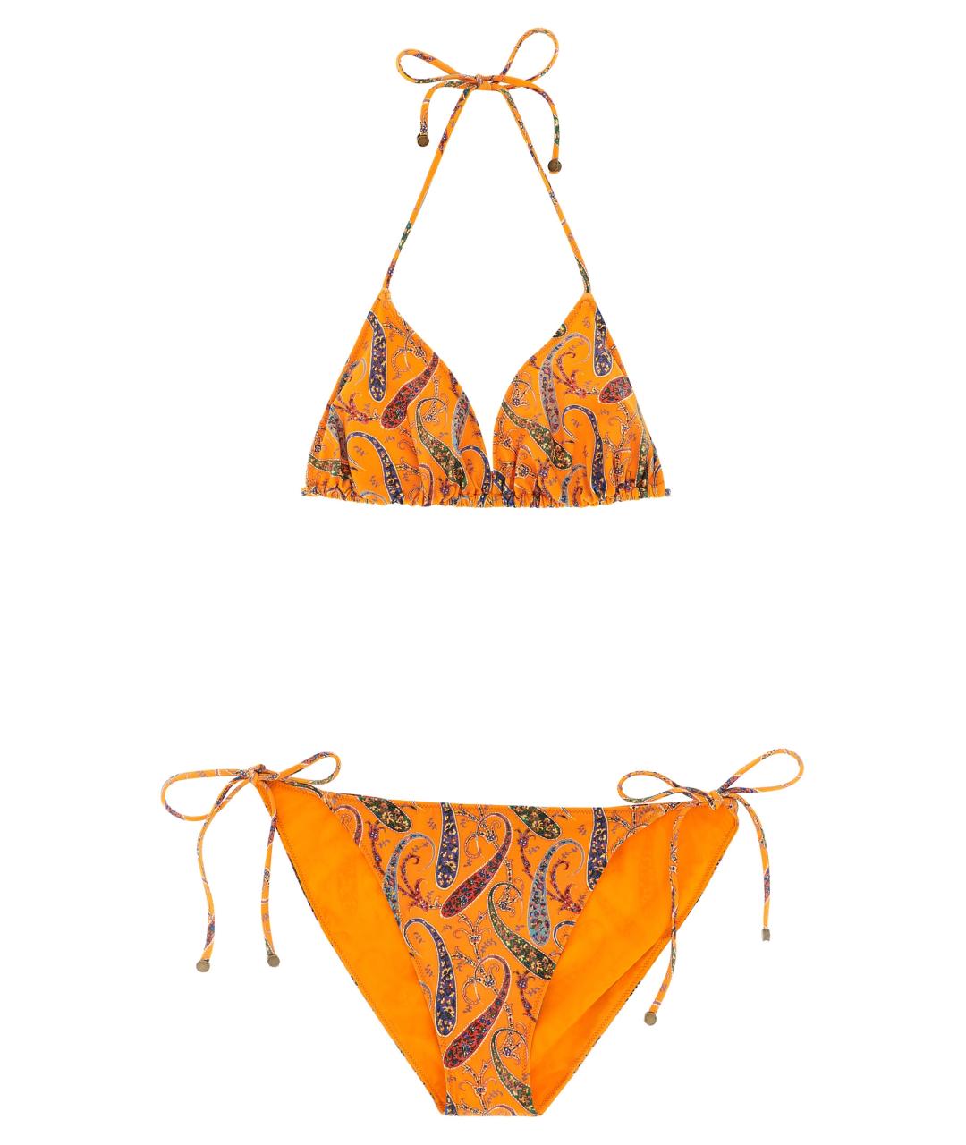 ETRO Оранжевый полиамидовый купальник, фото 1