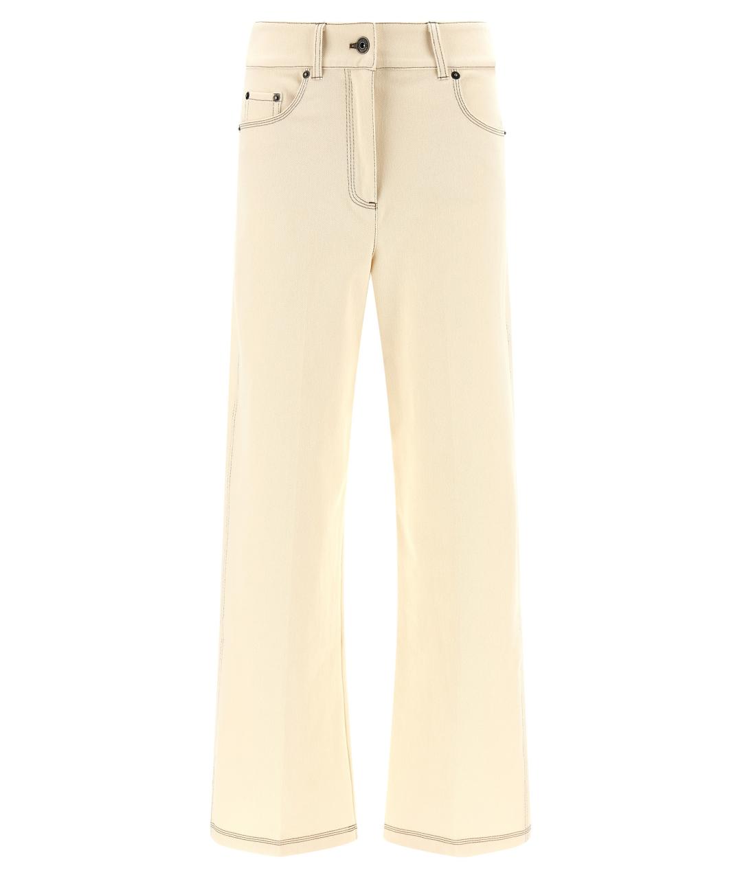 MAX MARA Хлопковые прямые брюки, фото 1