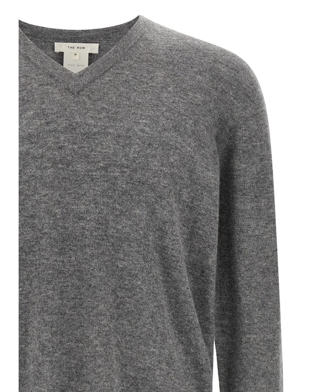 THE ROW Серый кашемировый кардиган, фото 3