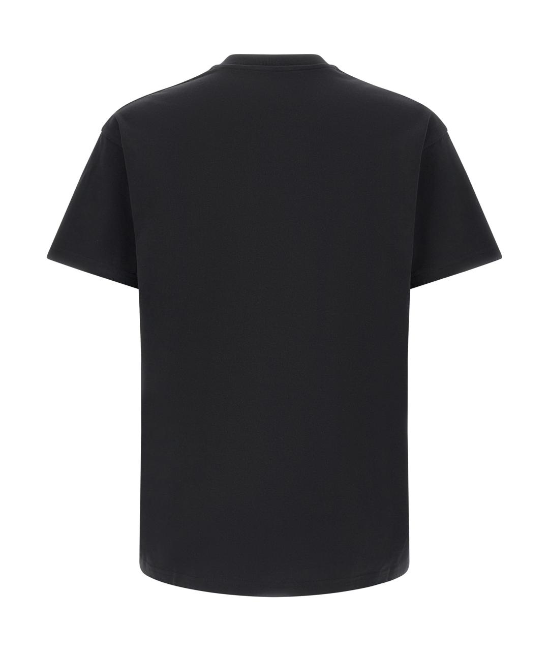 GIVENCHY Черная хлопковая футболка, фото 2